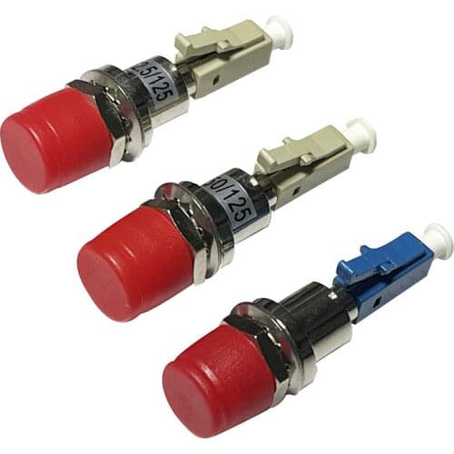 FC Female to LC Male Fiber Optic Adapter FC-LC Hybrid Optical Adaptor