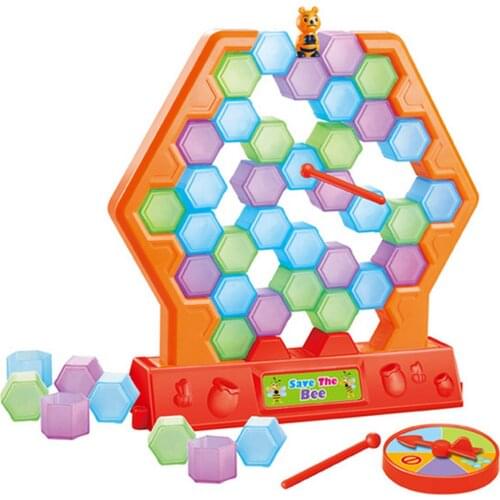 Icebreaker Bord Game Kids Table Games For Family Party Save Bees Toys Beating Ice Puzzle Early Education Toys For Kids