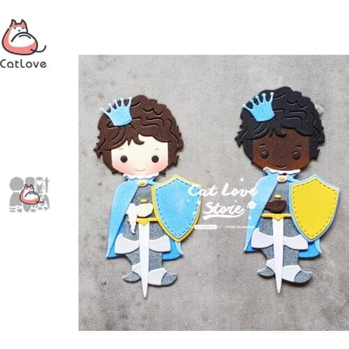 Catlove Prince Metal Cutting Dies Scrapbooking Mold Knife Stencil Die Cuts Card Making DIY Craft Embossing New Dies For 2020