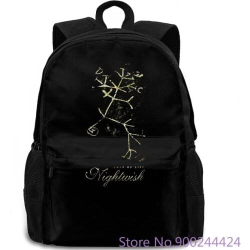 Nightwish Mens Tree Of Life Black 3D Men Plus Size backpack