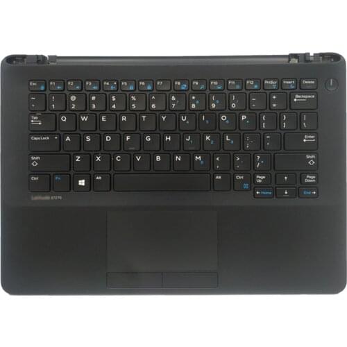 NEW Original Laptop Palmrest Upper Case US Keyboard Touchpad USB Board For DELL Latitude 7270 E7270 1G5D 0P1G5D