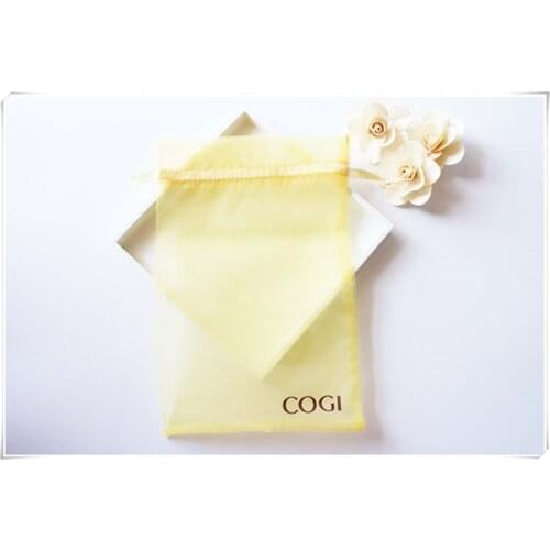 OEM organza bag Any size Silver Butterfly Organza pouch Gift bag Candy Bags Jewellry Package Pouch