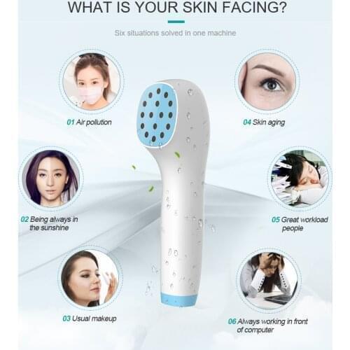 Photon Skin Light Therapy For Skin Rejuvenation Collagen Tighten and Lift Skin Anti Aging Wrinkles Whitening Daily Facial Skin