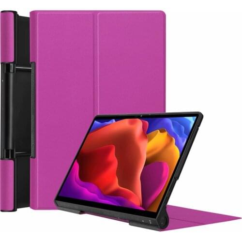 100PCS/Lot Luxury Folio 13inch Tablet Case For Lenovo Yoga Pad Pro YT-K606F Slim Flip PU Cover