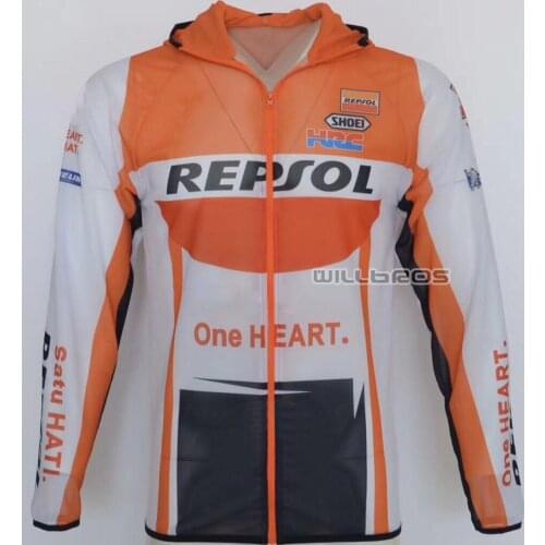 Anti-UV Hoodie For Honda Motocross Motorcycle Downhill Bike Riding Clothes Mens Street Moto Sweatshirt