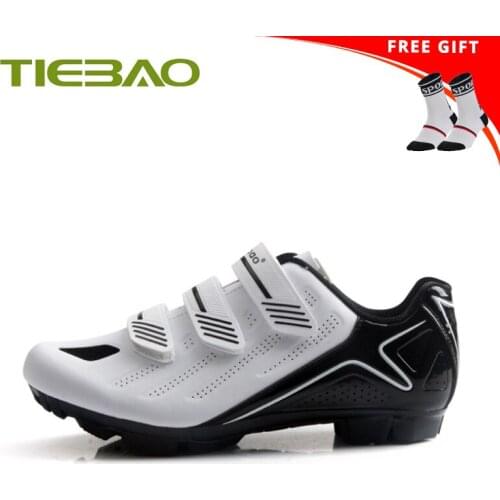 Tiebao Sapatilha Ciclismo Mtb Men Women Mountain Bike Shoes Self-locking Breathable Cling Sneakers Spd Shoes Chaussure Vtt