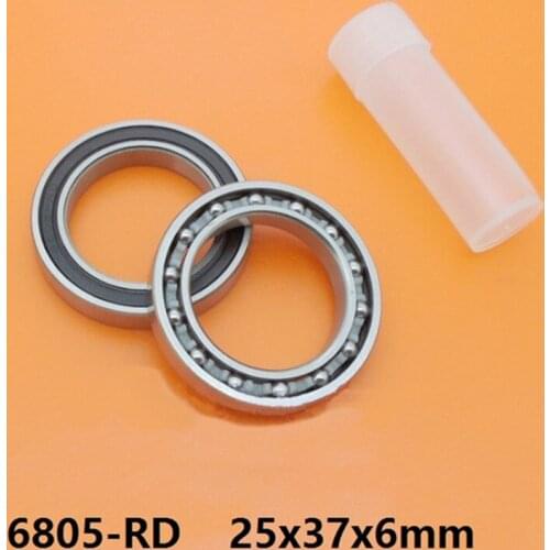20pcs/50pcs ABEC-5 6805N-RS 6805 61805 6805N 6805-RD 25x37x6mm bike bottom bracket repair bearing for HT2 BB51 GCR15 BB86