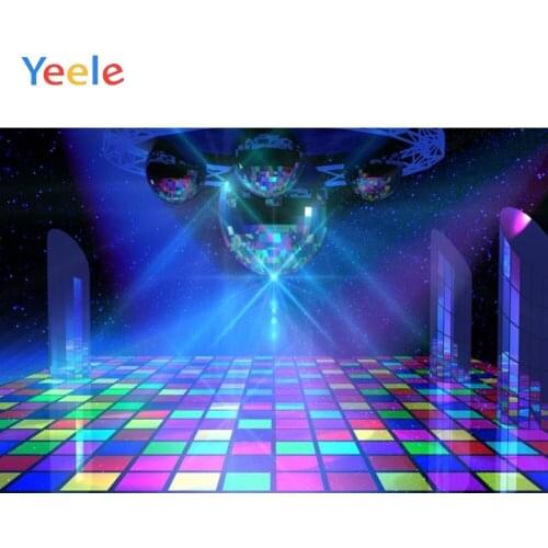Yeele Colorful Light Bokeh Night Party Portrait Photography Backdrops Customized Photographic Backgrounds Photocall Photo Studio