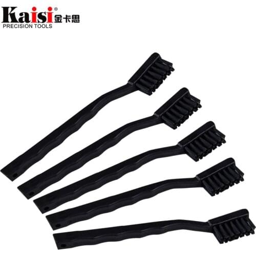5pcs/lot Anti Static Brush ESD Safe Synthenic Fiber Details Cleaning Brush Tool For Mobile Phone Tablet PCB BGA Repair Work