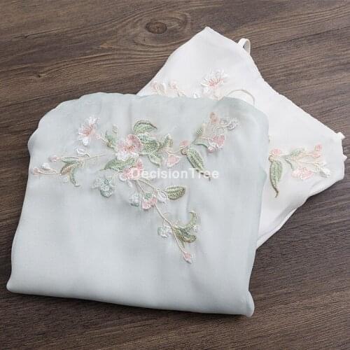 2021 flower embroidery tanks tops women sleeveless blouse vintage floral tunic tops casual cotton linen blusas tunic chemise