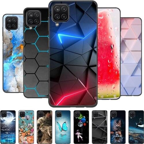 For Samsung F12 Case Shockproof Silicone Cover For Samsung Galaxy F12 M32 A22 4G 5G Galaxy M12 NFC Case Coque M32 M 32 Fundas