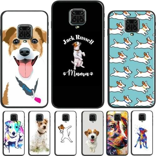 Jack Russell Terrier Case For Xiaomi Redmi Note 8 9 Pro Note 9S 8T 9 9C 9A 9T Cover For Redmi Note 10 Pro Shell