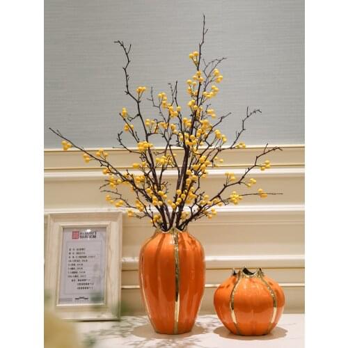 Halloween Decoration Flower Vase Nordic Ceramic Ornaments Living Room Home Accessories Interior Decor Wedding Decoration Props