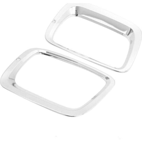 For KIA Sorento 2013 2014 Chrome Silver Front Head Fog Light Lamp Cover Trim Moulding