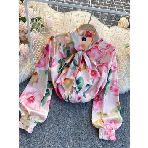 Iceinside Blouses With Tie