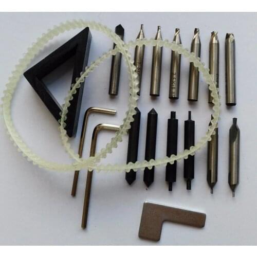 Full Set Key End Mills Milling Cutter For Key Machine Locksmith Tools Cutters Bits Carbide Drill