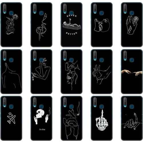 Silicon Case For Vivo Y11 2019 Case 6.35" Soft TPU Back Phone Cover For Vivo Y17 Y15 Y12 Y3 Coque VivoY17 Y 17 15 12 3 11 Fundas