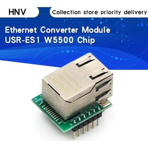 Smart Electronics USR-ES1 W5500 Chip New SPI to LAN/ Ethernet Converter TCP/IP Mod