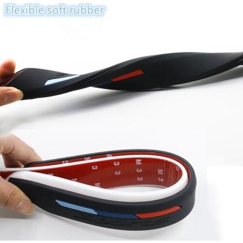 Car Wheel Eyebrow Protection Front Rear Body Bumper Protector Car Styling For Renault clio megane 2 3 captur logan kadjar laguna