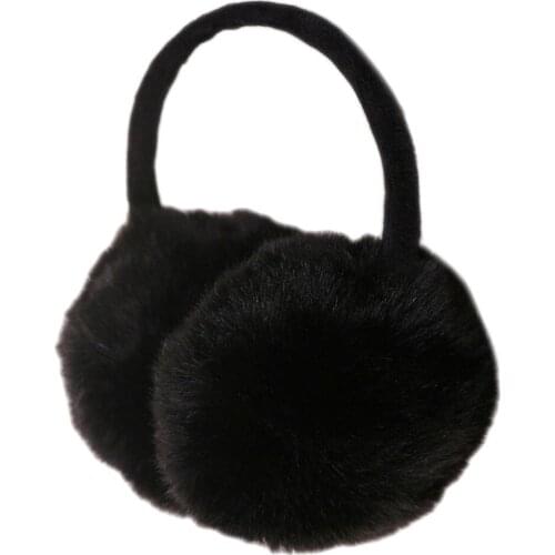2019 Winter Earmuff Imitation Rabbit Women Fur Earmuffs Ear Warmers Large Plush
