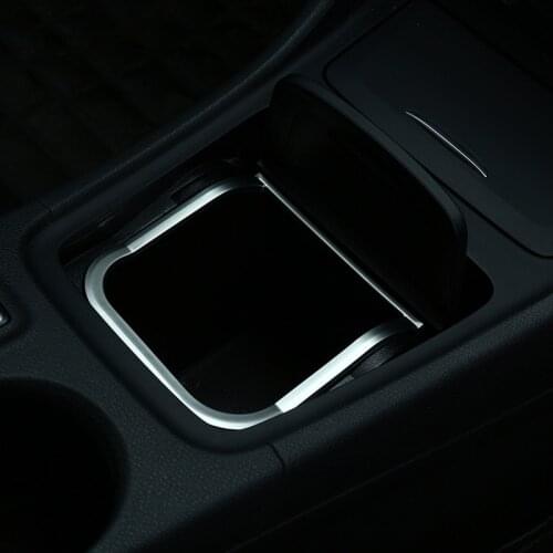 ABS Chrome Center Storage Box Frame Stickers Trim For Mercedes Benz CLA GLA A Class B200 220 A180 W176 W117 C117 Accessories