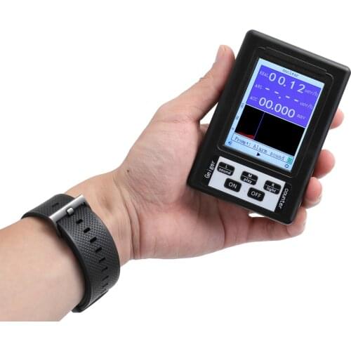 BR-9B Handheld Portable Digital Display Marble Tester Nuclear Radiation Detector Geiger Counter Semi-functional Type Dosimeter