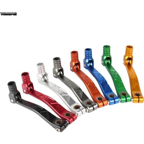 Motorcycle CNC Aluminum Folding Gear Shift Lever For KAYO BSE Apollo Xmotos SSR CRF KLX 50 70 90 110 125 160cc Dirt Pit Bike