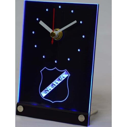 Tnc1016 NAC Breda Rat Verlegh Stadium Eredivisie 3D LED Table Desk Clock