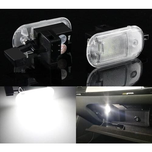 Error Free LED Glove Box Storage Compartment Light Lamp For VW Golf Jetta MK4 Bora Touran Touareg Caddy 1J0 947 301 1J0947301
