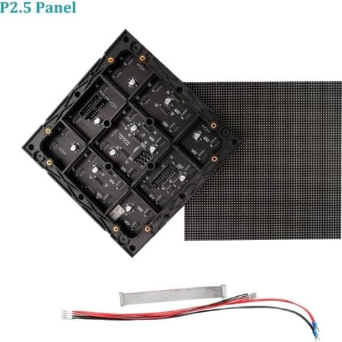 P2.5 RGB Panel HD Screen 64x64 dot Matrix Indoor SMD Led Module 160*160mm LED Display Wall P4 P5 P6 P8 P10 Video Wall Panel