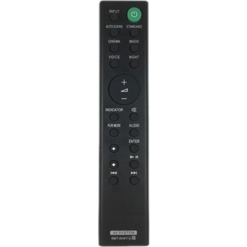 RMT-AH411U Replacement Remote Control for Sony Soundbar HT-S100F HT-SF150