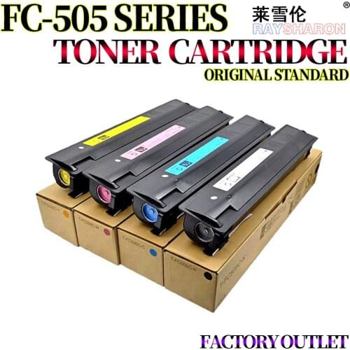 Toner Cartridge For Use in Toshiba 2000AC 2505AC 3005AC 3505AC 4505AC 5005AC T-FC505C-C M Y K-S