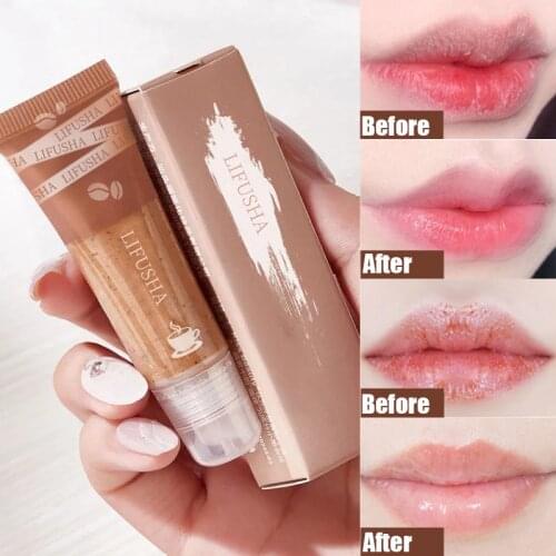 Moisturizing Lip Scrub Cream Exfoliating Repair Fine Lines Lip Balm Remove Dead Skin Anti-drying Makeup Cosmetic Lips Care Gel