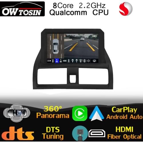 Qualcomm 8Core Android Car GPS Radio 360 Camera For Honda Accord 7 2002-2008 DTS HIFI WiFi Head Unit Optical HDMI Auto CarPlay