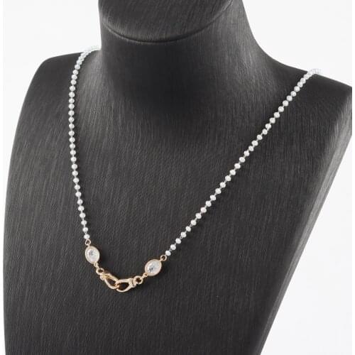 Sanying M83202 sunglasses accessories beads for jewelry making 18k gold-plated 0.3 micron diy handmade mask chain 75cm/lot