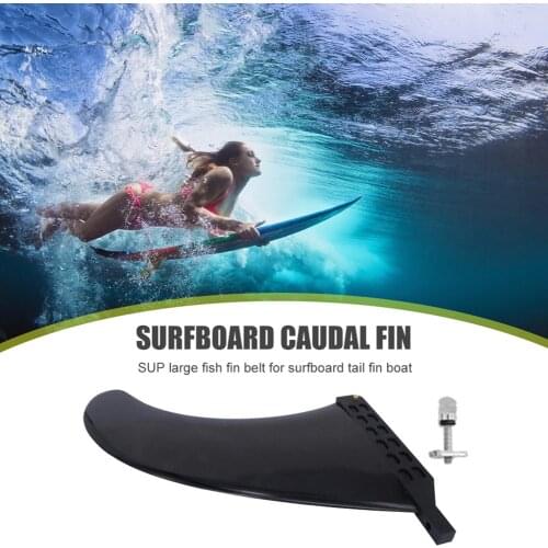 9in Surfing Tail Fin Insert Central Wing Removable Water Paddle Rudder Outdoor Surfboard Stabilizer Sports Accessories