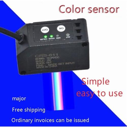 CRS-611 color sensor, color code photoelectric switch, electric eye packaging machine, labeling machine available