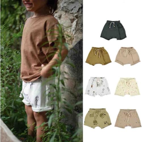 2021 summer childrens shorts boys girls casual shorts
