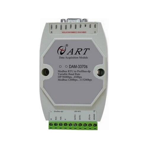 Modbus RTU to Profibus DP bus bridge Gateway, Master or Slave optical isolation converter module, for PLC and RS485 Devices