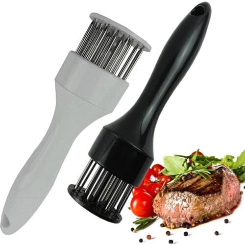 Stainless Steel Meat Steak Chicken Tenderizer Needle Mallet Hammer Kitchen Tool Make the Meat more Slippery and Tender