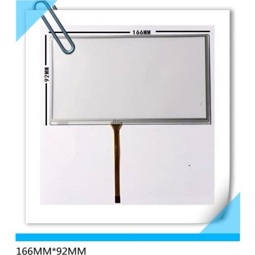 166*92 new 7 inch 6.95 inch 4 wire resistance touch-screen LCD panel 166MM*92MM TM070RDH01 C070VW03 V0