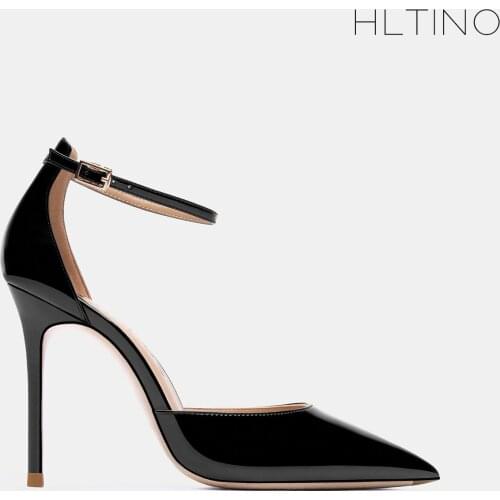Black Professional High Heeled Womens 2020 New Slim Heel Pointed Sandals Fashionable And Versatile In Summer