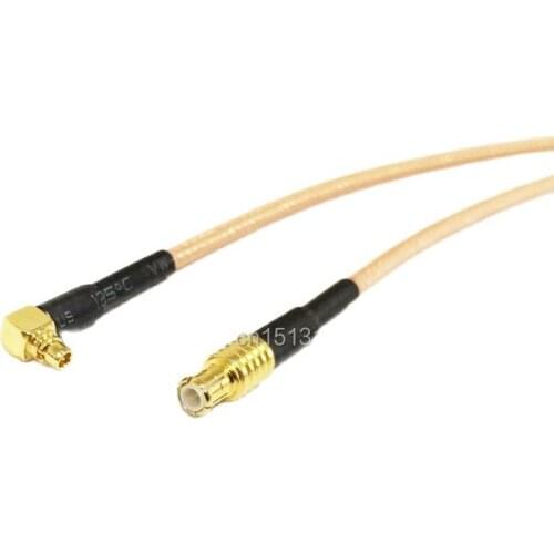 New MCX Male Plug Connector Switch MMCX Male Plug Right Angle Connector RG316 Wholesale Fast Ship 15CM 6" Adapter
