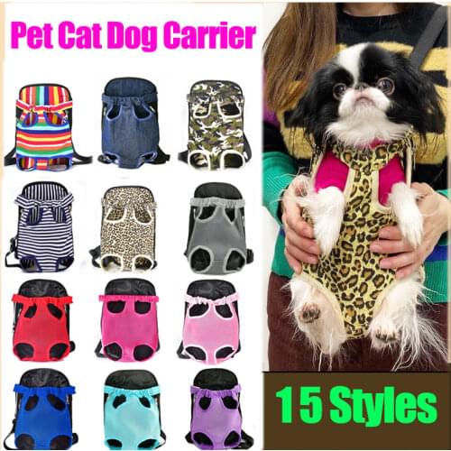 Carrier for Dogs Pet Dog Carrier Backpack Mesh Outdoor Travel Products Breathable Shoulder Handle Bags for Small Dog Cats