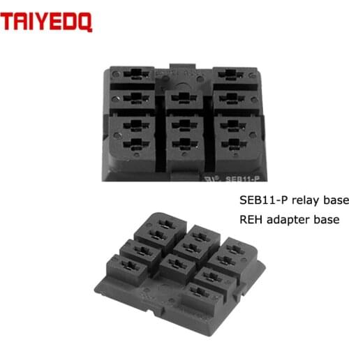 SEB11 P 8-pin 14-pin 16A PCB Welding Type Plug Socket For REH Series