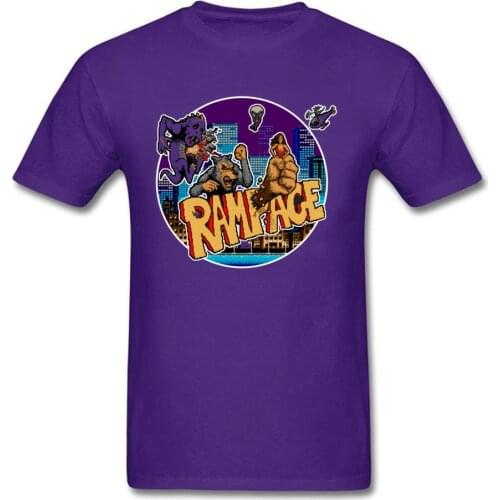 Rampage T-Shirt Crazy Short Wrestling 2019 O-Neck Occult Tops Shirts Casual Tops Shirts for Men Labor Day Drop Shipping