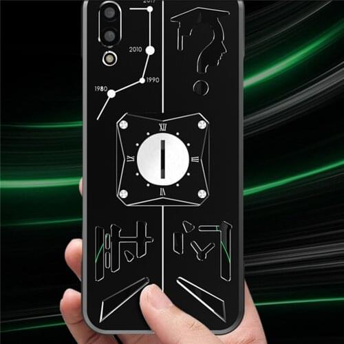 Protective Shell for Black Shark 2/3 Pro Mobile Phone Case Phone Back Cover Dissipate Heat Built-in Magnetic Sheet