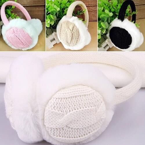 Women Girl Winter Warm Kint Earmuffs Earwarmers Ear Muffs Earlap Warmer Headband