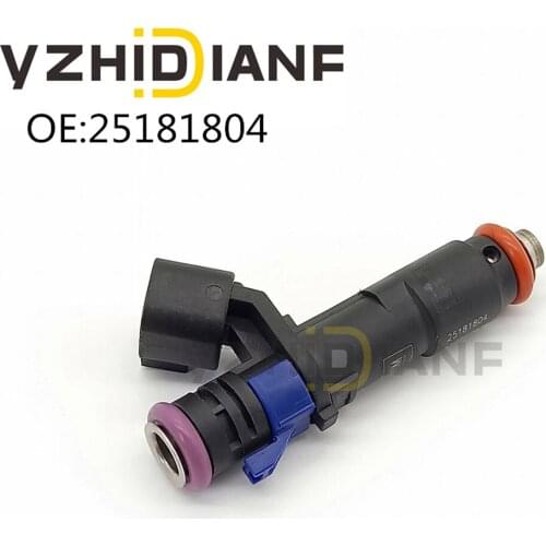 1x Genuine Fuel Injector OEM 25181804 For American- Car Car Engine Nozzel Injection Injectors Fuel Replacement Car Accessories