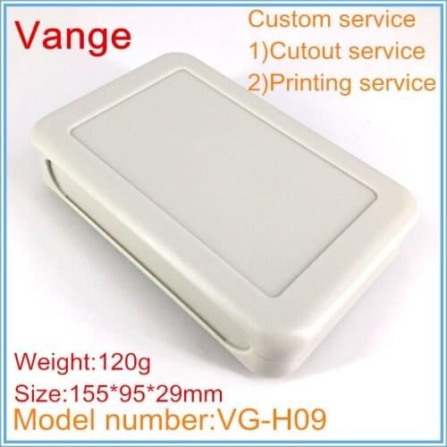 1pcs/lot hand-held mold made extrusion box shell 155*95*29mm ABS plastic enclosure case diy for electrical module device